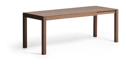 Kave Home Uitschuifbare Eettafel Narevi Eikenfineer, 170-230 x 80cm - Walnoot