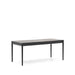 Kave Home Uitschuifbare Eettafel Lenon Eikenhout, 160-200 x 90cm - Zwart