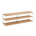 Kave Home TV-meubel Yoana Eikenhout 160 cm - Wit