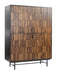 Tower Living Opbergkast Dimaro Sheesham- en mangohout, 160 x 120cm - Bruin