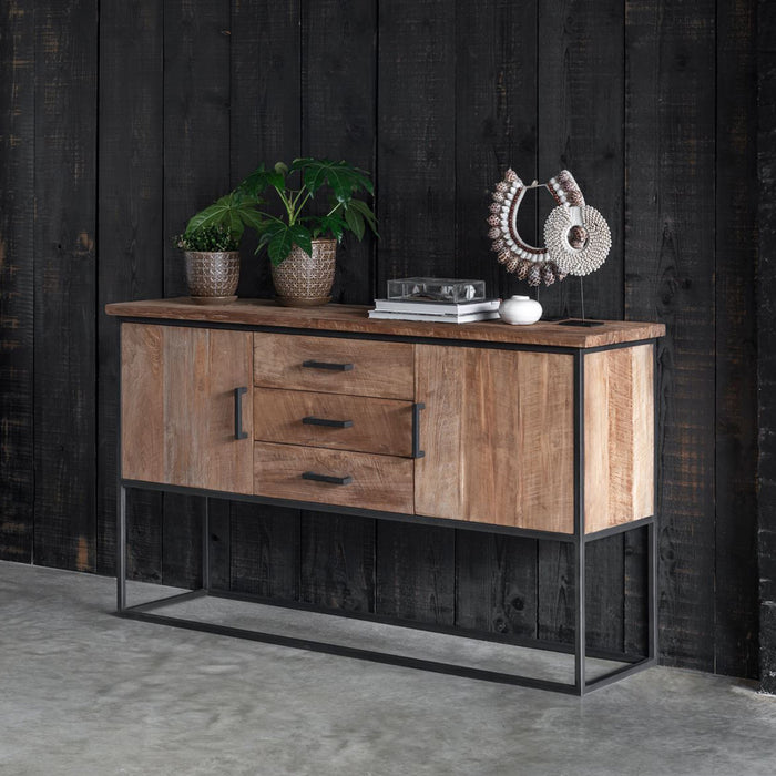 DTP Home Dressoir Beam Teakhout, 158cm - Naturel