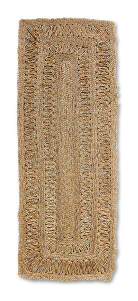 HKliving Vloerkleed Soleil Jute, 200 x 70cm - Naturel