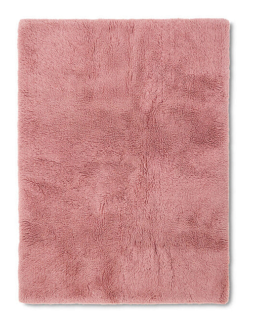 HKliving Vloerkleed Fluffy Wol, 150 x 240cm - Roze