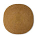 HKliving Vloerkleed Soft Edge Seagrass, 150 x 150cm - Naturel - Organisch