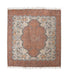HKliving Vierkant Vloerkleed Printed 250 x 250cm - Terracotta