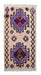 HKliving Badmat Bohemian Katoen, 90 x 175cm - Paars