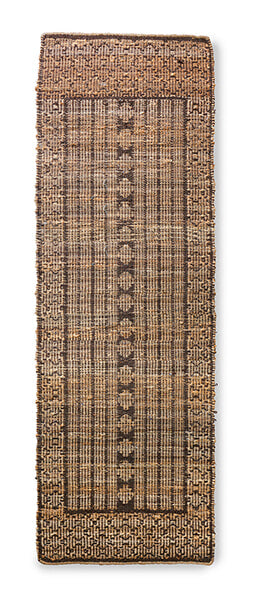 HKliving Vloerkleed Original Jute 70 x 200cm - Naturel Bruin