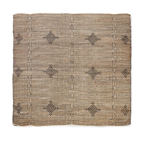 HKliving Vloerkleed Rustic Jute, 200 x 200cm - Naturel Bruin - Vierkant
