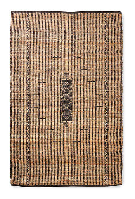 HKliving Vloerkleed Desert Jute, 150 x 240cm - Roestbruin