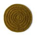 HKliving Rond Vloerkleed Round Wol, Ø150cm - Seaweed