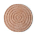 HKliving Rond Vloerkleed Round Wol, Ø150cm - Zachtroze