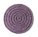 HKliving Rond Vloerkleed Round Wol, Ø150cm - Lila