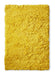 HKliving Vloerkleed Fluffy Wol, 150 x 240cm - Geel