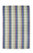 HKliving Tafelkleed Vida check Linnen, 140 x 220cm - Mint/Kobalt