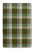 HKliving Tafelkleed Vida check Linnen, 140 x 220cm - Mint/Olijfgroen