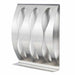 QUVIO Tandenborstelhouder - Plakstrip - RVS