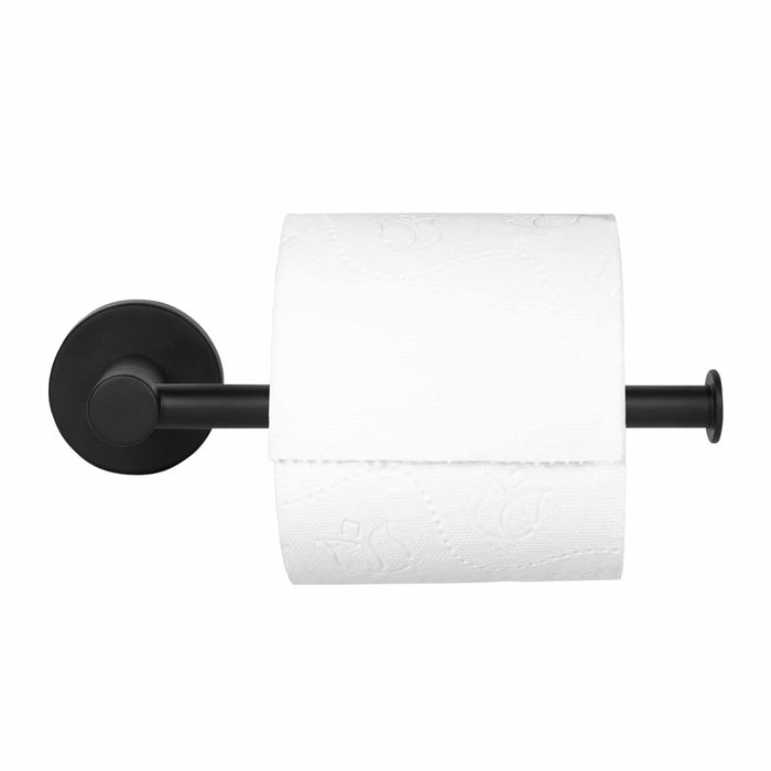 QUVIO Wc rolhouder - Modern - Zwart