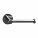 QUVIO Toiletrolhouder - RVS - 6 x 16 x 8 cm - Zilver