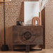 Tower Living Ladekast Padua Mangohout, Met 2 laden - Bruin - ThatLyfeStyle