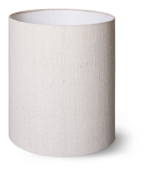 HKliving Lampenkap Cylinder Linnen, Ø30cm - Naturel