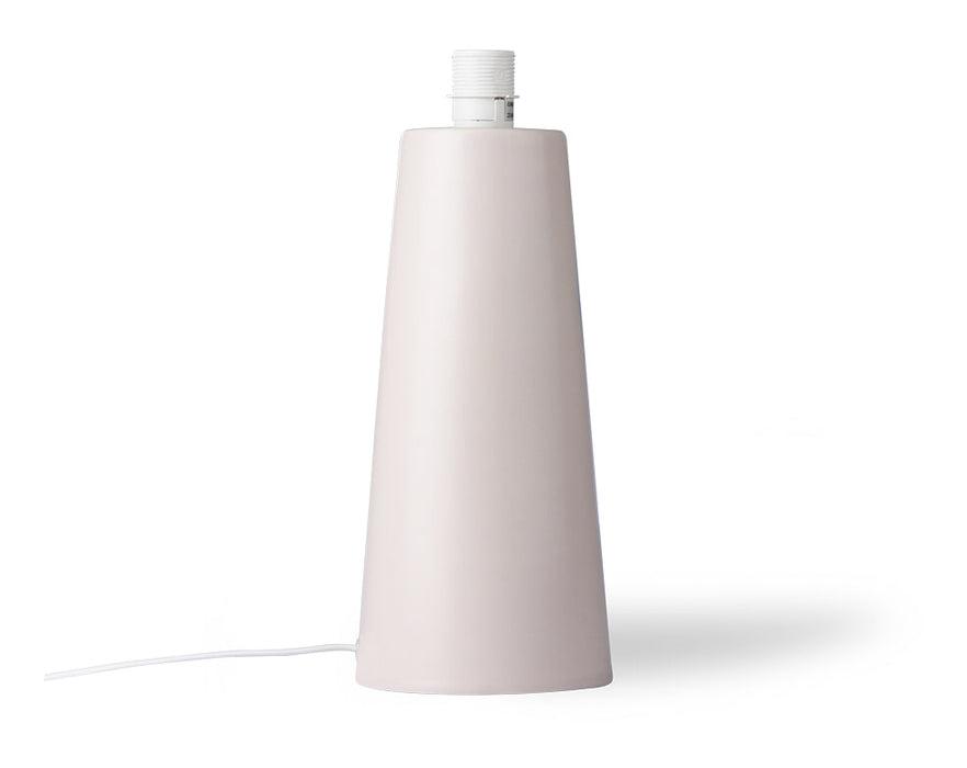 HKliving Lampvoet Cone Keramiek, 40cm - Skin (excl. kap)