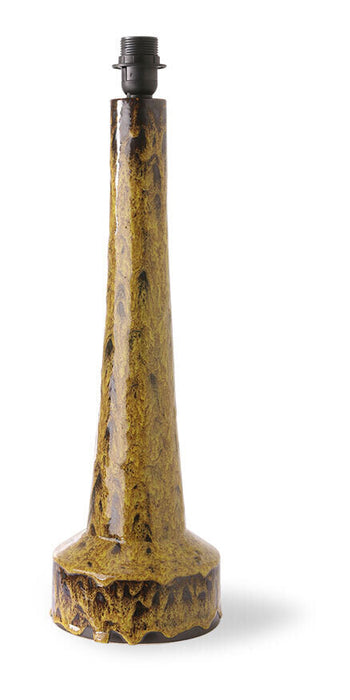 HKliving Lampvoet Retro 62cm - Mosterdgeel (excl. kap)