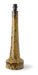 HKliving Lampvoet Retro 62cm - Mosterdgeel (excl. kap)