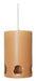 HKliving Hanglamp Pendant Keramiek - Peach