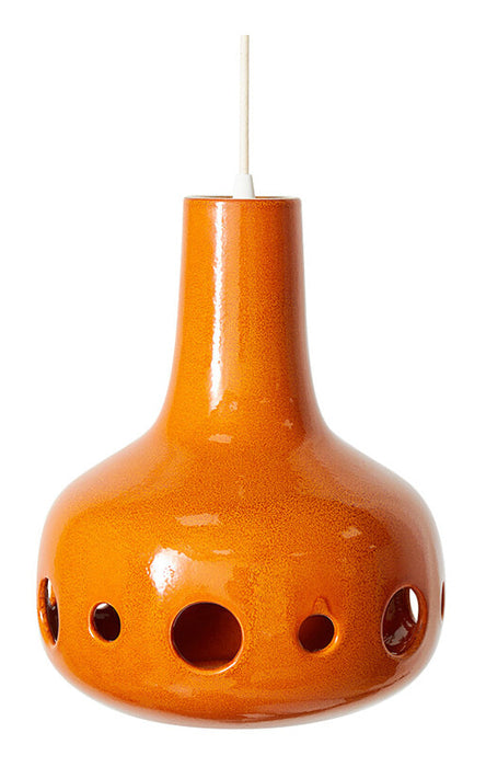 HKliving Hanglamp Dangle Keramiek - Oranje
