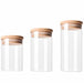 Krumble Voorraadpotten set van 3 - Diameter 9 cm