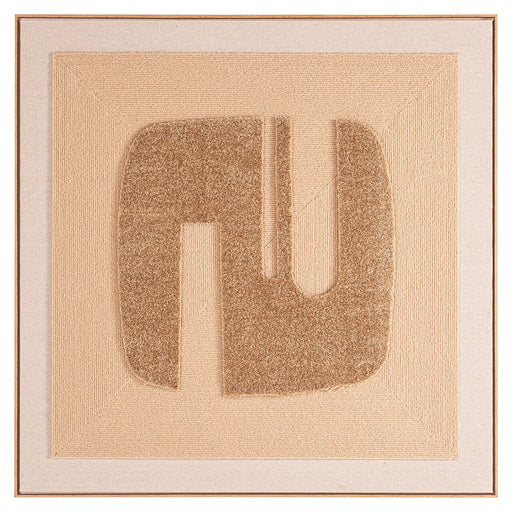 Richmond Wall Art Seda 100 x 100cm - Goud - ThatLyfeStyle