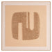 Richmond Wall Art Seda 100 x 100cm - Goud