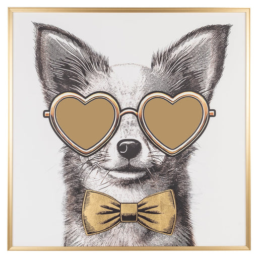 Richmond Wall Art Bodhy 100 x 100cm - Goud - ThatLyfeStyle