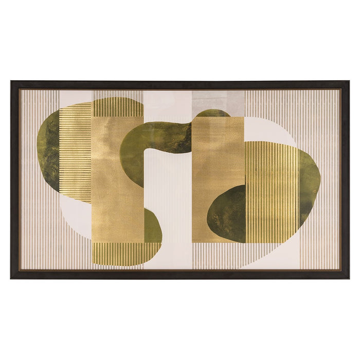 Richmond Wall Art Joylin 85 x 145cm - Groen