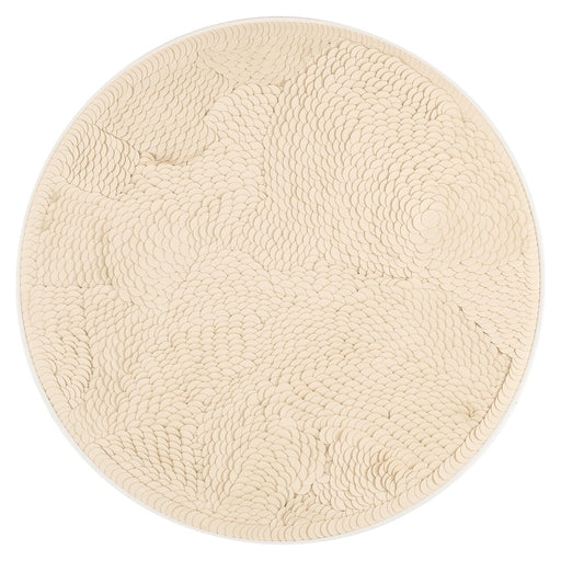 Richmond Wall Art Flow Leder, 110cm - Wit
