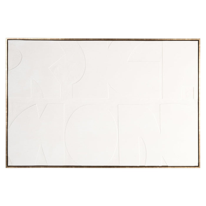 Richmond Wall Art Decadence 80 x 120cm - Wit