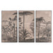Richmond Wall Art Rhapsody Jute, Set van 3 stuks - Bruin