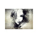 Urban Cotton Wandkleed The Look in zwart frame, Small, 80 x 110cm