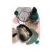 Urban Cotton Wandkleed Splash in zwart frame, Large, 145 x 190cm