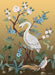 Urban Cotton Wandkleed Birds in zwart frame, Medium, 110 x 145cm