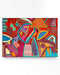 Urban Cotton Wandkleed Vida Marina in zwart frame, Large, 145 x 190cm
