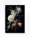 Urban Cotton Wandkleed Flower selection in zwart frame, Small, 80 x 110cm