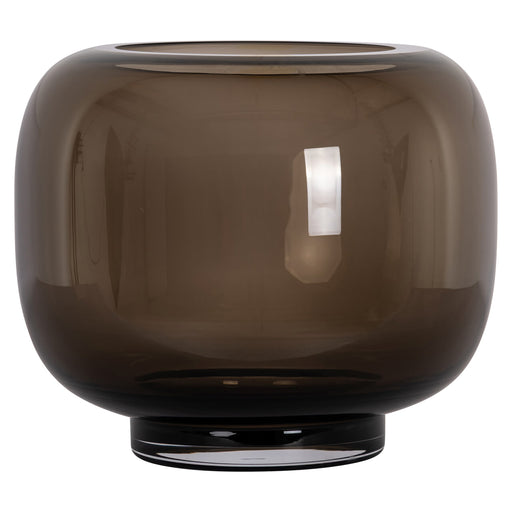Richmond Windlicht Rowen Rookglas, Ø30cm - Bruin - ThatLyfeStyle