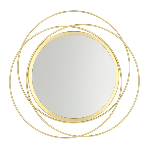 QUVIO Spiegel - 35,5 cm - Rond - Goud