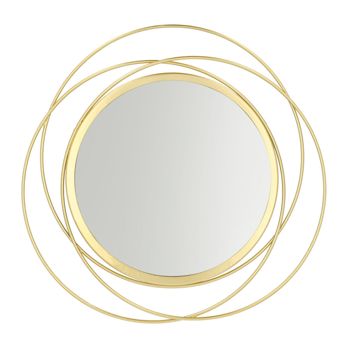 QUVIO Spiegel - 35,5 cm - Rond - Goud