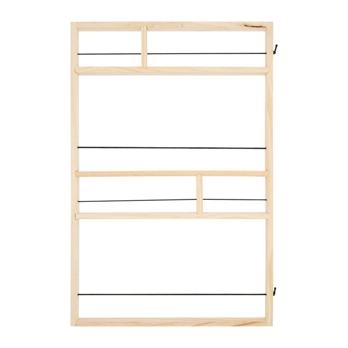 QUVIO Wandrek met elastiek - 3 x 40 x 60 cm