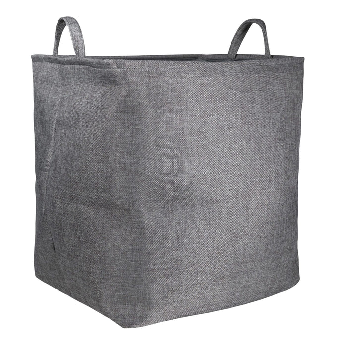 QUVIO Wasmand met handvaten - Katoen - 58 L