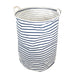 QUVIO Wasmand met handvaten - Stof - 40 x 50 cm