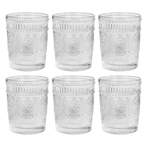 Krumble Waterglas - Set van 6 - Transparant