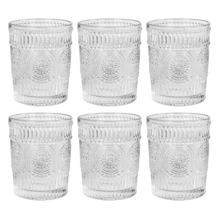 Krumble Waterglas - Set van 6 - Transparant